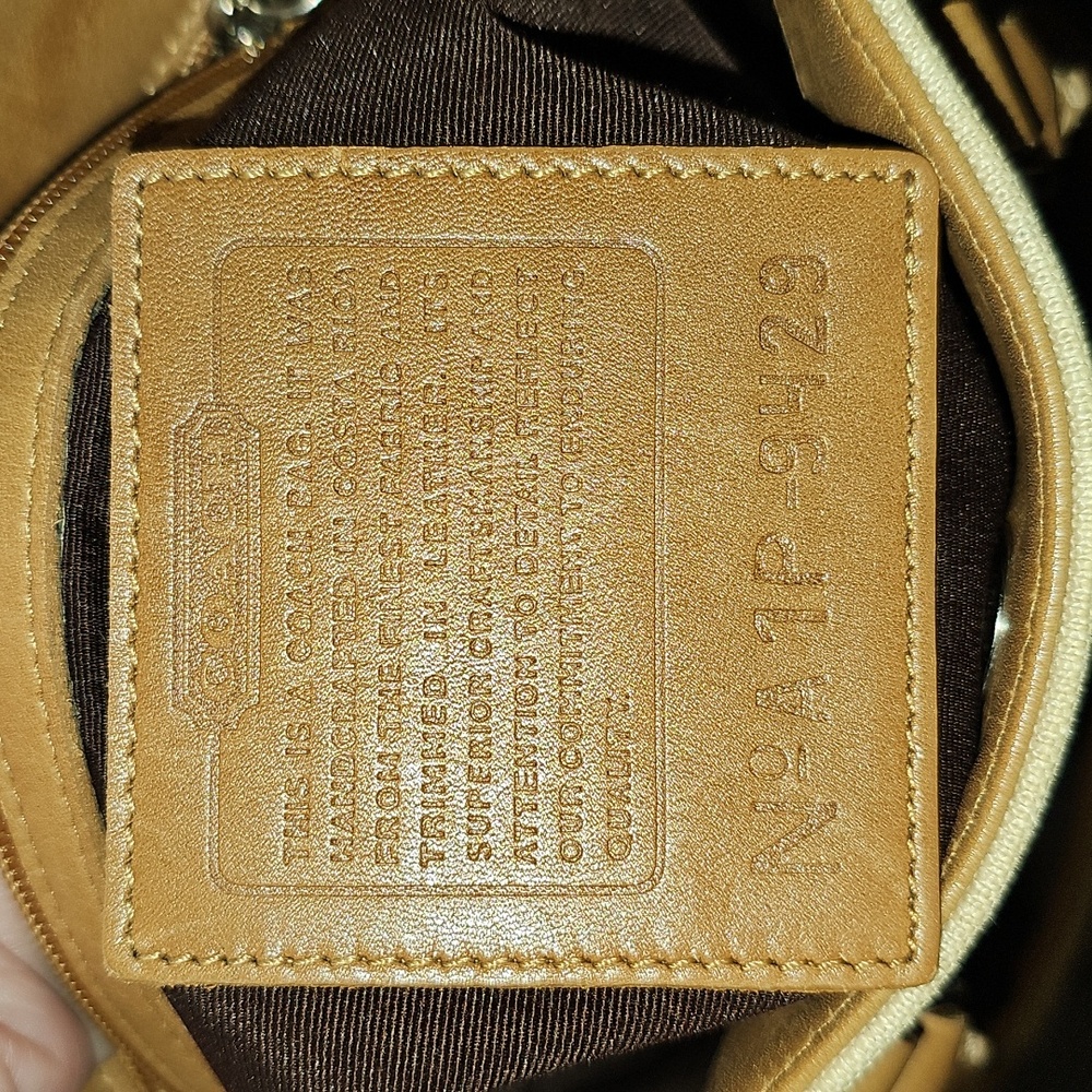 Coach Rare Vintage Bonnie Cashin Slim Tote 9429 - Picture 12 of 15